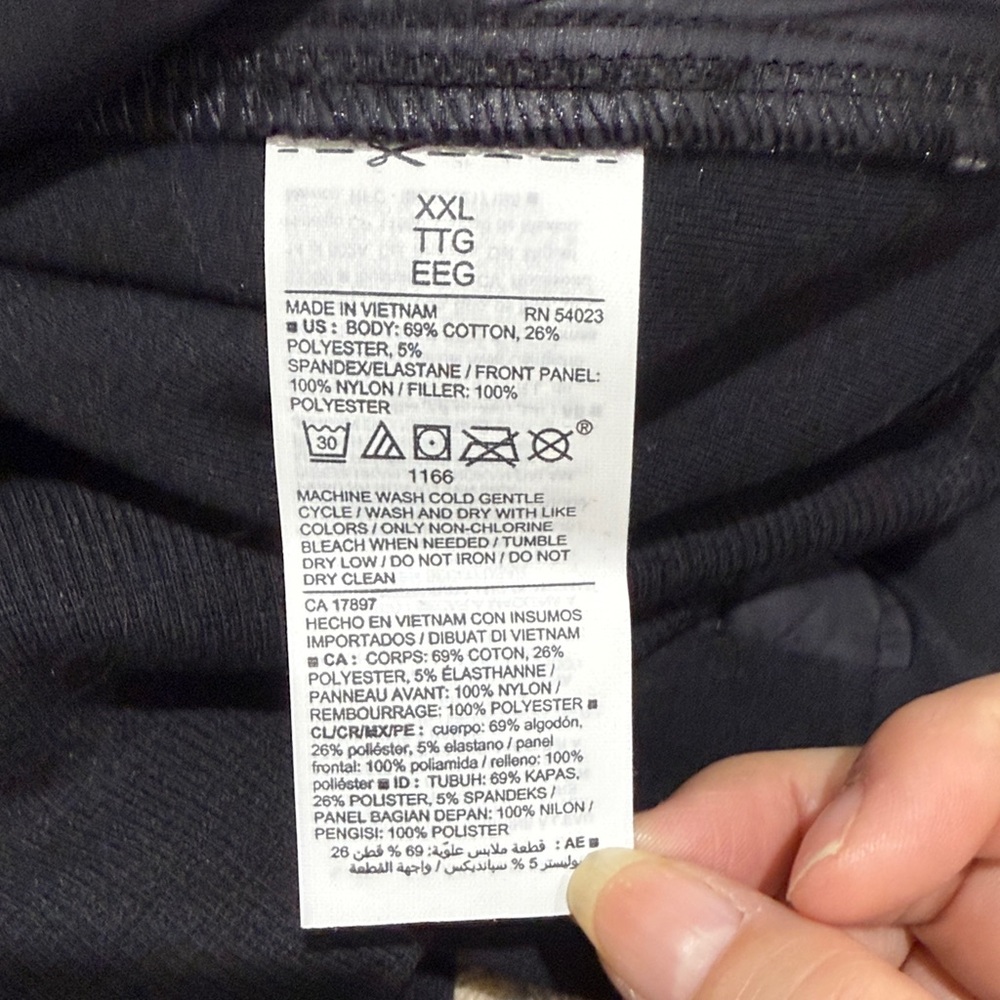 Old Navy Active Dynamic Fleece Black Jacket Women’s Sz XXL - Picture 6 of 6